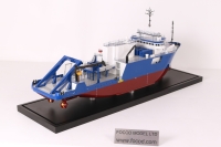 custom made model of 75m ORV Support Vessel